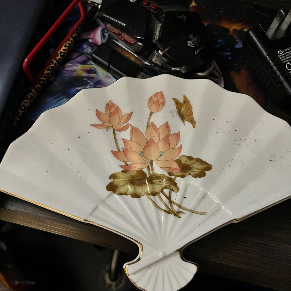 Japanese fan plate